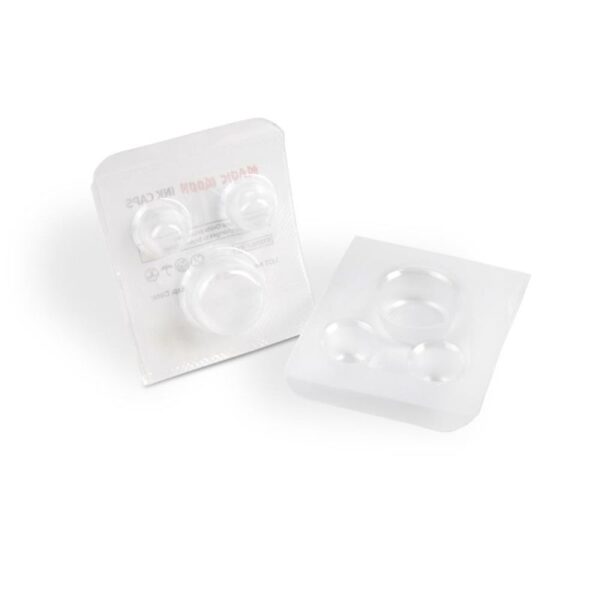 Tappini Porta Inchiostro Sterili 120x3 pcs ( 240 x ø 13mm + 120 x ø 20mm )