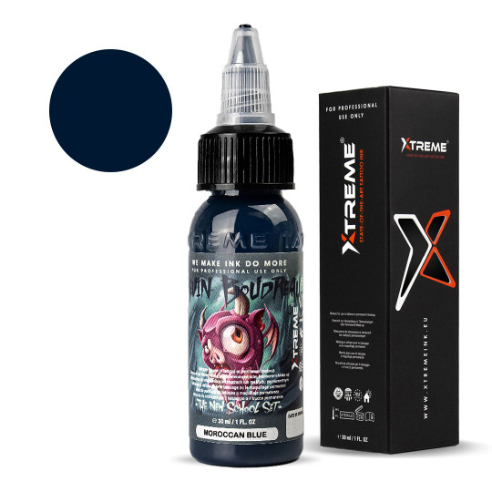 XTreme Ink - Kevin Boudrealu New School - Moroccan Blue 30ml