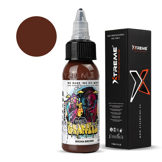 XTreme Ink - Kyle Warwick Psychedelic Graffiti - Bronx Brown 30ML