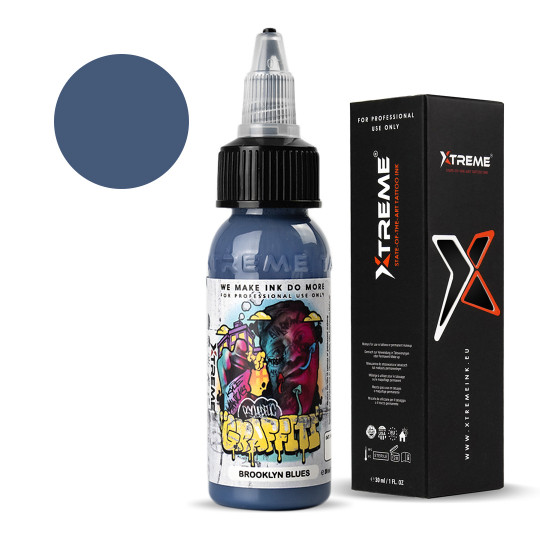 XTreme Ink - Kyle Warwick Psychedelic Graffiti - Brooklyn Blues 30ML