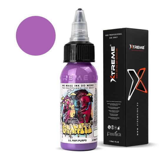 XTreme Ink - Kyle Warwick Psychedelic Graffiti - Lil Papi Purps 30ML