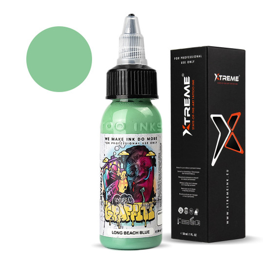 XTreme Ink - Kyle Warwick Psychedelic Graffiti - Long Beach Blue 30ML