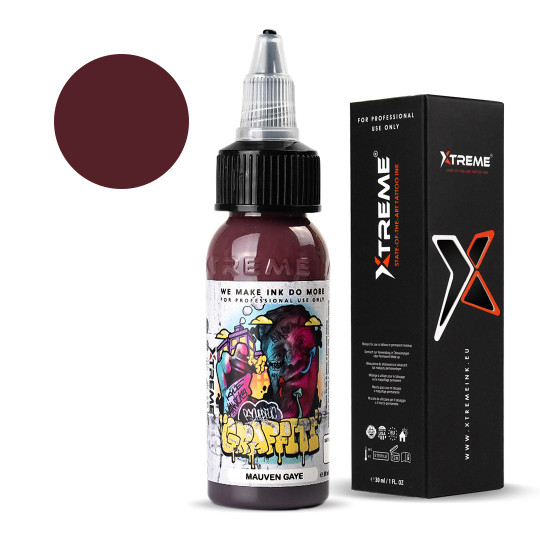 XTreme Ink - Kyle Warwick Psychedelic Graffiti - Mauven Gaye 30ML