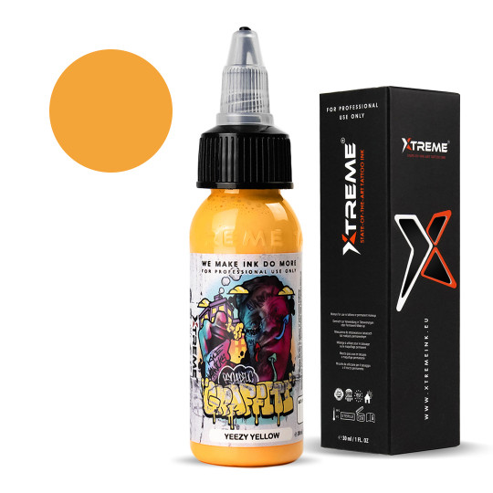 XTreme Ink - Kyle Warwick Psychedelic Graffiti - Yeezy Yellow 30ML