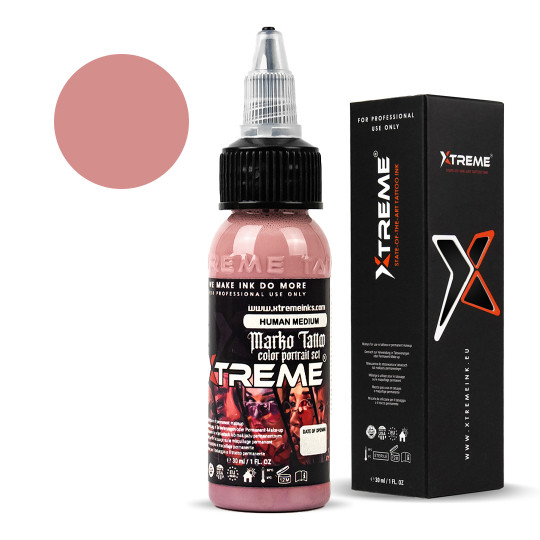 XTreme Ink -  Marko Tattoo Color Portrait - Human Medium 30ml