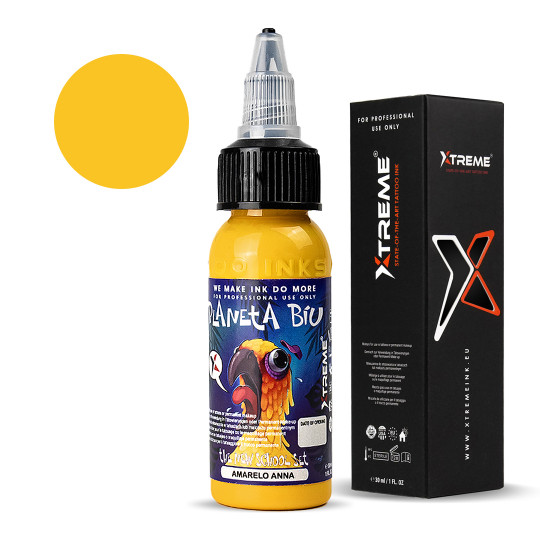 XTreme Ink -  Planeta Biu New School - Amarelo Anna 30ml