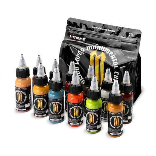 XTREME INK- RODRIGO LOPES MONUMENTAL COLOR SET 12x30ML