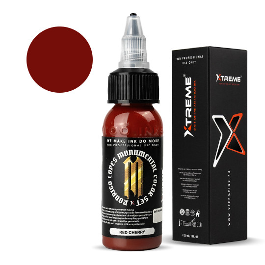 XTreme Ink - Rodrigo Lopes Monumental Color Set - Red Cherry 30ml