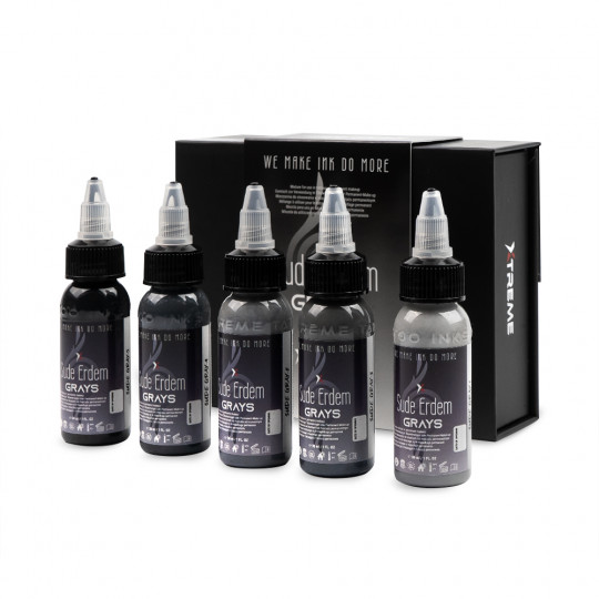 XTreme Ink - Sude Erdem Grays Set 5x30ML