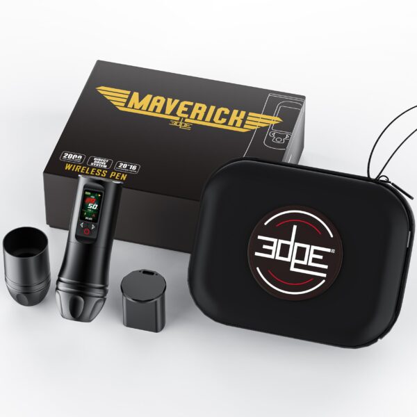 Edge Maverick Tattoo Pen Wireless – Grumman Black Stroke 3,5mm