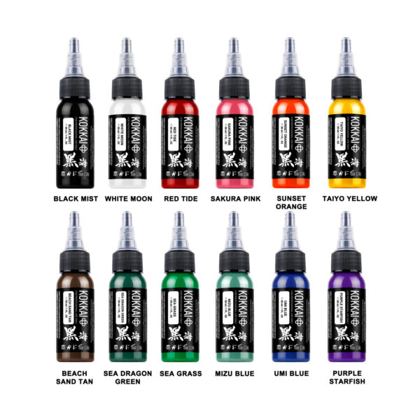 Kokkai Sumi – 12 Colors Set