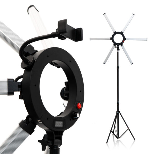 Lampada Big Led 6 Canali Luci Regolabili