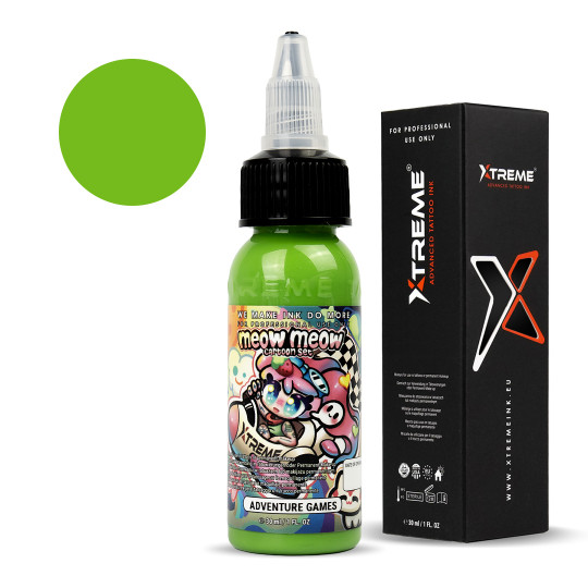 XTreme Ink – MEOW MEOW Cartoon Set - Adventure Games 30ml