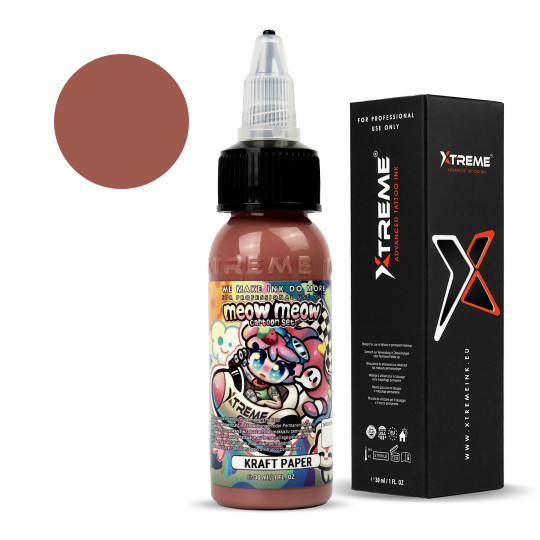 XTreme Ink – MEOW MEOW Cartoon Set - Kraft Paper 30ml