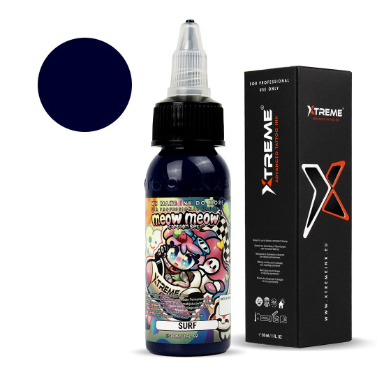 XTreme Ink – MEOW MEOW Cartoon Set - Surf 30ml