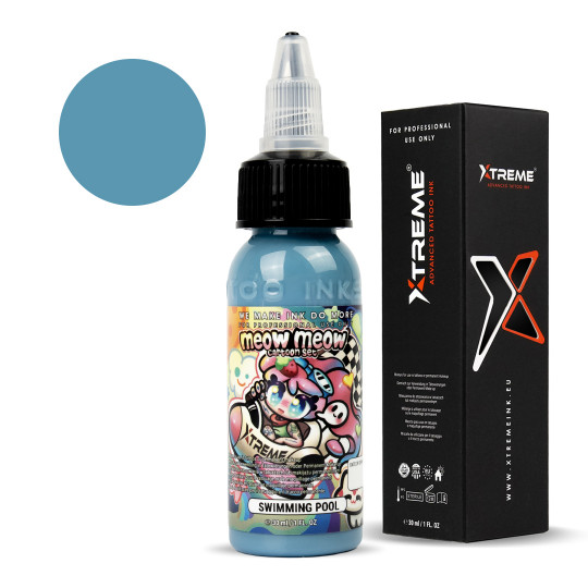 XTreme Ink – MEOW MEOW Cartoon Set - Swimming Pool 30ml