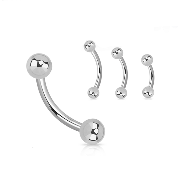 S Brow Barbell CLASSICO - Piercing Per Sopracciglio
