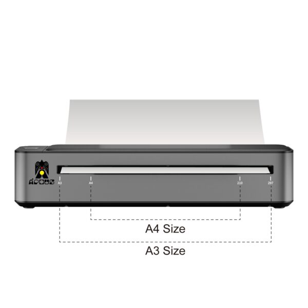 Stampante Termica Max Formato A3 Wireless per Trasferimento Stencil