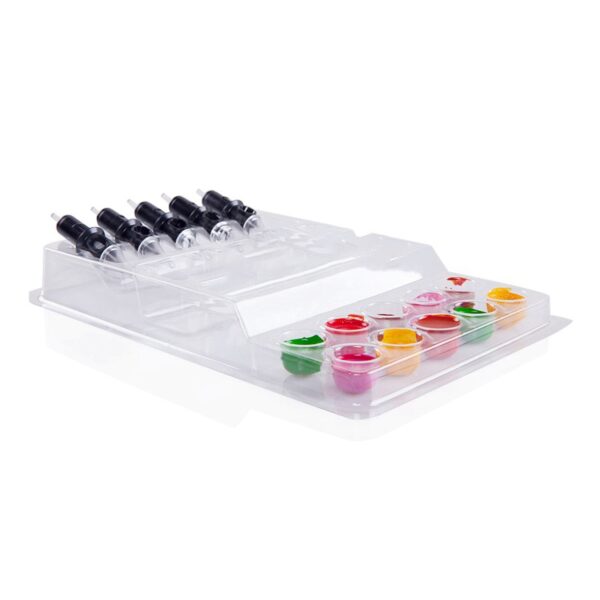 Vassoio Porta Cartucce con Contenitori per inchiostro - 25pz