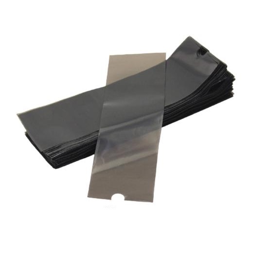 Emalla Pen Machine Cover Auto Adesive 65x180mm - 200pcs Black