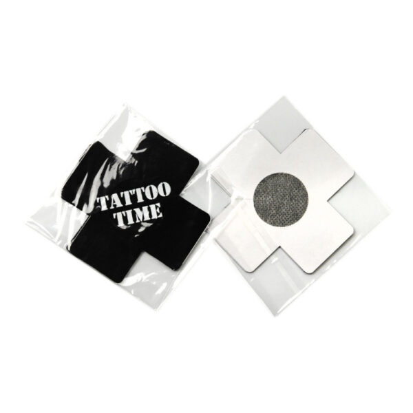 X-Shaped Black Copricapezzoli - 10 pcs