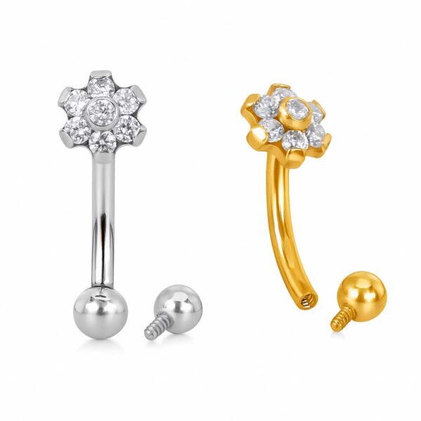 T Brow Barbell Sissi - Piercing Sopracciglio