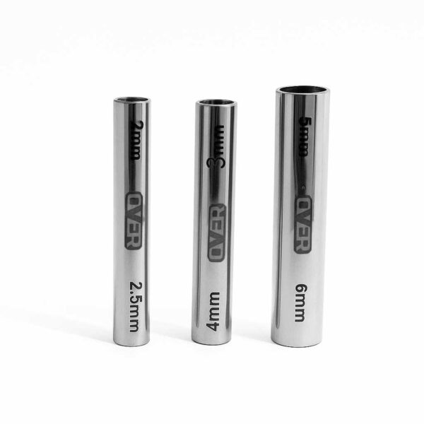 OVER - Avvita e Svita Palline in Silicone e Acciaio