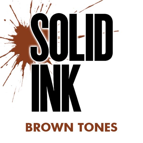 SOLID INK BROWN TONES