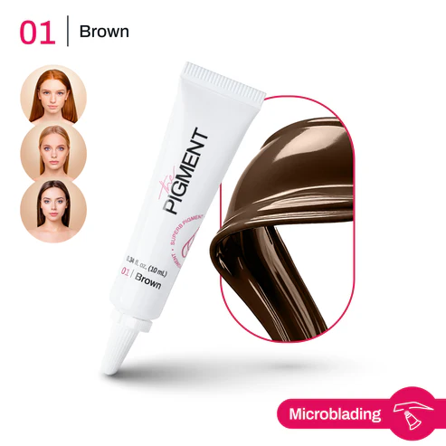 The Pigment - Microblading Brown 1 10ml