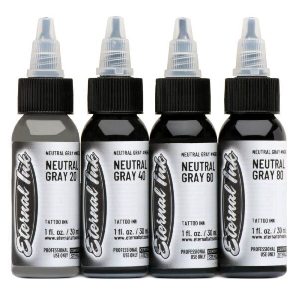 Eternal Ink - Neutral Gray Set Drawing 4x30ml