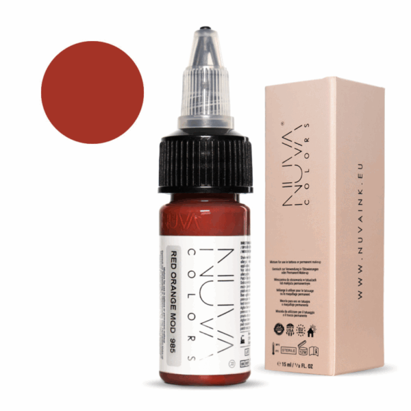 Nuva Colors - 985 Red Orange Mod - 15ML