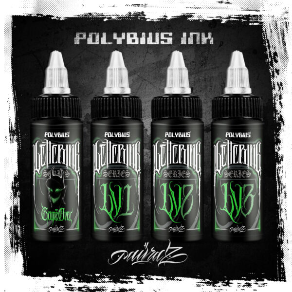 Tipethz x Polybius Ink - Lettering Series 4x50ml Limited Edition