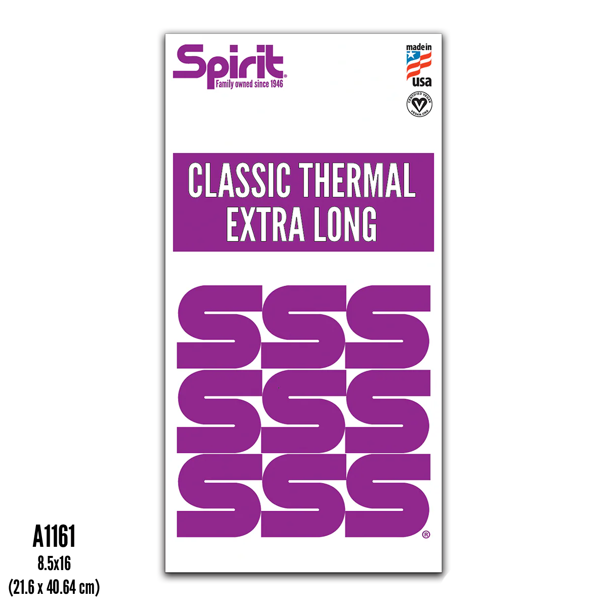 Carta Ectografica per Stampante Termica Spirit Extra Long - 20 fogli 40,6cm - immagine 2